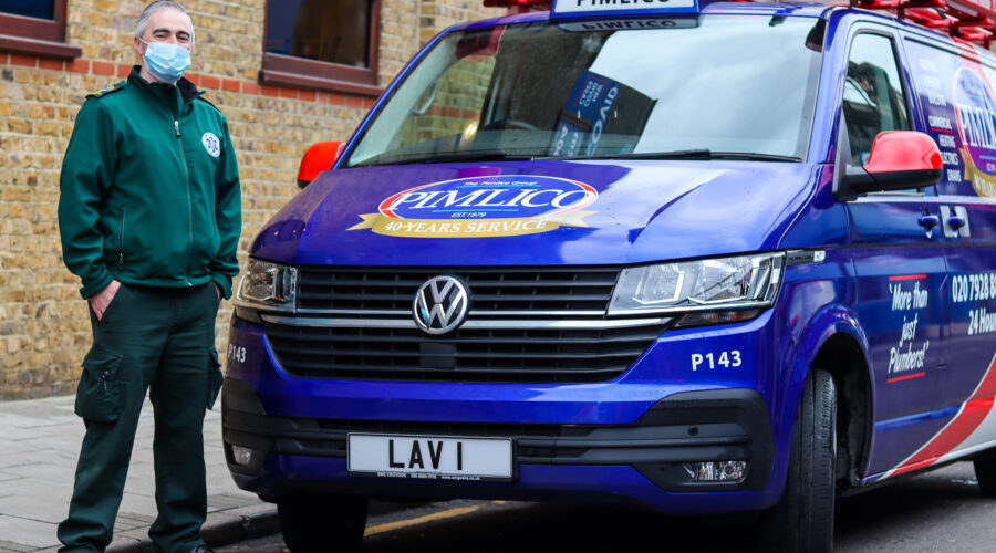 Pimlico helps to spread a little Lav-joy for NHS paramedic hero!