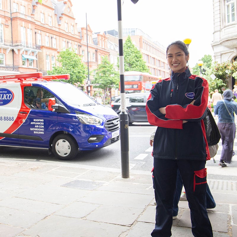Pimlico engineer and van in Kensington and Chelsea