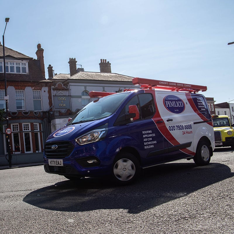 Pimlico van in Merton