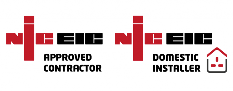 NICEIC Approved Contractor and Domestic Installer Logo