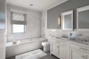 traditional minimal bathroom