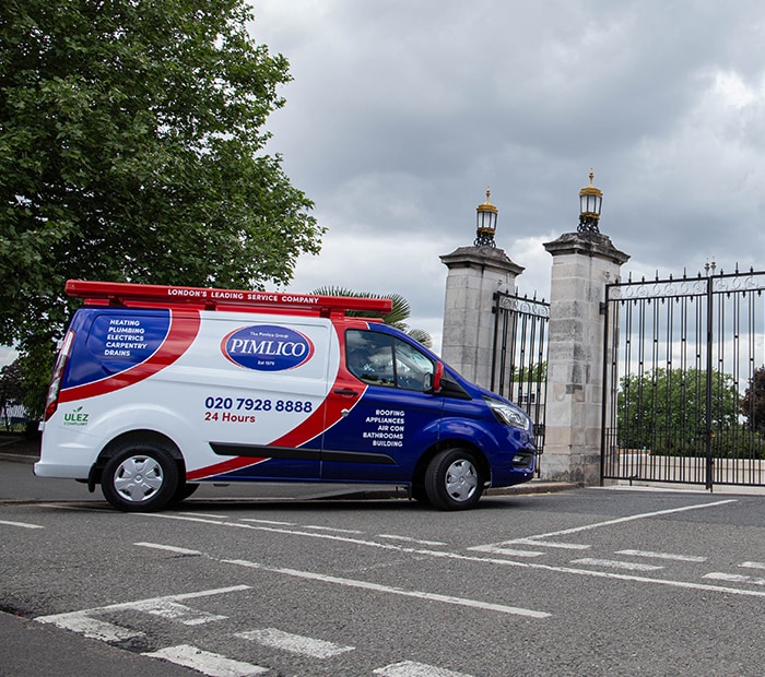 Pimlico van in Waltham Forest