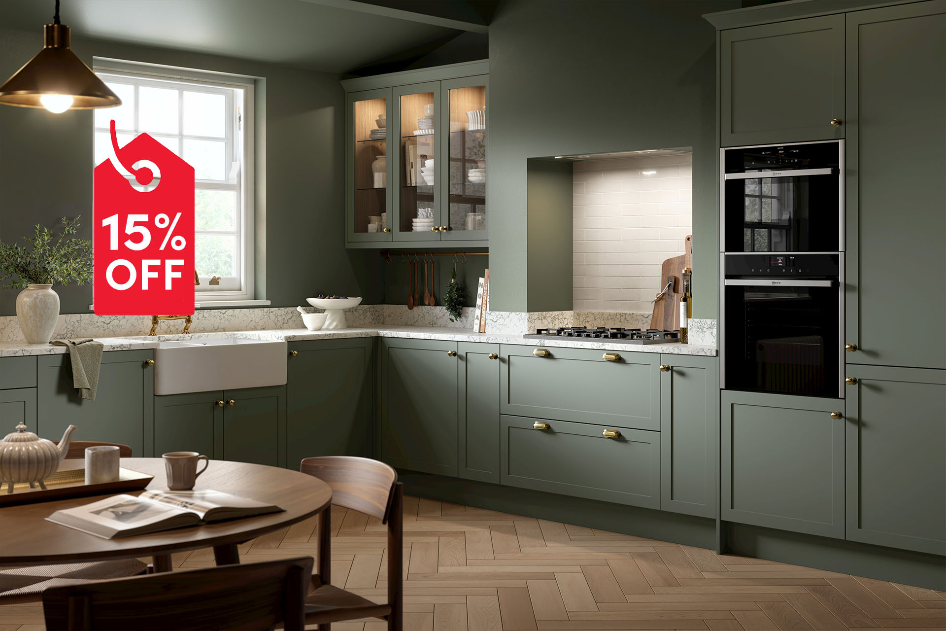 Oakham supermatt smoke green