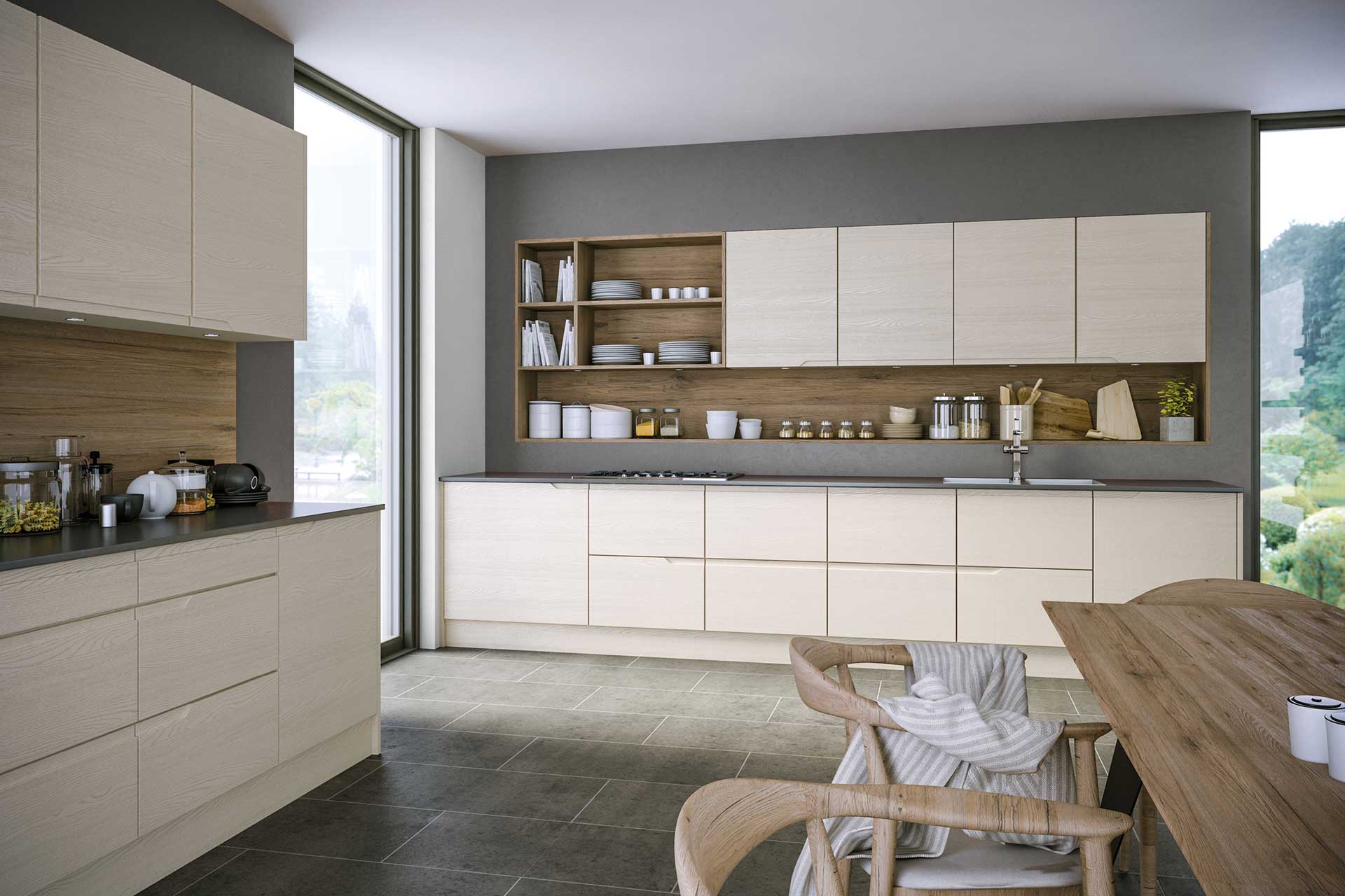 Knebworth style kitchen