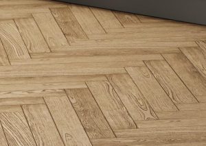 herringbone natural oak flooring