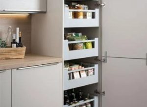 Kitchen larder storage solutions