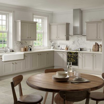 Tullymore supermatt oatmeal style kitchen