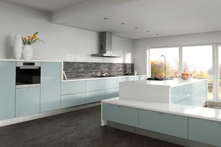 Zurfiz metallic style kitchen