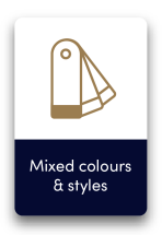 Mixed colours & styles icon