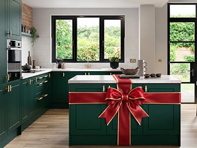 Christmas kitchen