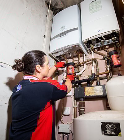 Pimlico heating engineer fixing a boiler