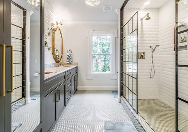 Traditional bathroom